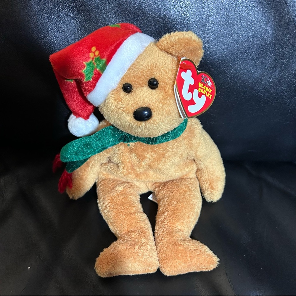Vintage 2003 TY Beanie Babies Collection - Holiday Teddy
